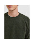 Selected Homme Pulover Rai 16086699 Verde Regular Fit - Pled.ro