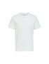 Selected Homme Tricou 16088656 Alb Regular Fit - Pled.ro