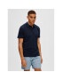 Selected Homme Tricou polo 16087839 Bleumarin Regular Fit - Pled.ro