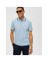 Selected Homme Tricou polo 16087840 Albastru Regular Fit - Pled.ro