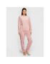 Selmark Pijama Basica P3773 Roz Regular Fit - Pled.ro