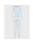 Selmark Pijama Vichy P3973 Albastru Regular Fit - Pled.ro