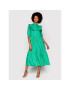 Silvian Heach Rochie de zi PGP22171VE Verde Regular Fit - Pled.ro