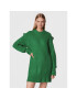 Silvian Heach Rochie tricotată PGA22120VE Verde Relaxed Fit - Pled.ro