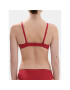 Simone Pérèle Sutien Push-up Saga 15C347 Roșu - Pled.ro