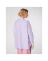 Simple Cămașă KOD020 Violet Oversize - Pled.ro