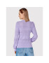 Simple Cardigan SWD024 Violet Regular Fit - Pled.ro