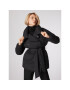 Simple Geacă de iarnă KUD501-01 Negru Relaxed Fit - Pled.ro