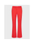 Simple Pantaloni din material SPD505-02 Roșu Regular Fit - Pled.ro