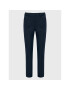 Simple Pantaloni din material SPD506-01 Bleumarin Slim Fit - Pled.ro