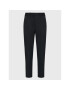 Simple Pantaloni din material SPD506-02 Negru Slim Fit - Pled.ro