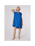 Simple Rochie cocktail SUD509-03 Albastru Relaxed Fit - Pled.ro