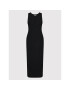 Simple Rochie de vară SUD011 Negru Slim Fit - Pled.ro