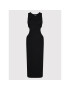 Simple Rochie de vară SUD014 Negru Slim Fit - Pled.ro