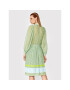 Simple Rochie de zi SUD005 Verde Regular Fit - Pled.ro