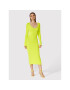 Simple Rochie tricotată SUD008 Verde Slim Fit - Pled.ro