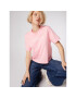 Simple Tricou TSD501 Roz Cropped Fit - Pled.ro