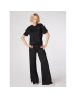 Simple Tricou TSD551-01 Negru Relaxed Fit - Pled.ro