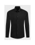 Sisley Cămașă 5CNX5QL19 Negru Slim Fit - Pled.ro