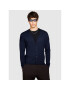 Sisley Cardigan 11BAS600J Bleumarin Regular Fit - Pled.ro