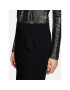 Sisley Fustă midi 47N8L001N Negru Regular Fit - Pled.ro