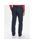 Sisley Pantaloni chino 4JLESF023 Bleumarin Slim Fit - Pled.ro