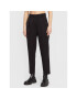 Sisley Pantaloni din material 42AT55CW7 Negru Regular Fit - Pled.ro