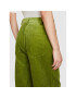 Sisley Pantaloni din material 453ULF040 Verde Wide Leg - Pled.ro