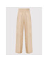 Sisley Pantaloni din material 4AGHLF00T Bej Regular Fit - Pled.ro