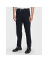 Sisley Pantaloni din material 4JPMSF017 Bleumarin Relaxed Fit - Pled.ro