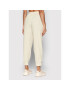 Sisley Pantaloni din material 4KVXLF00C Bej Relaxed Fit - Pled.ro