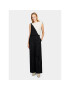 Sisley Pantaloni din material 4ZY7LF03L Negru Wide Leg - Pled.ro