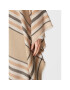 Sisley Poncho 600RWU00X Bej Regular Fit - Pled.ro