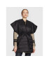 Sisley Poncho 6GETWU00Z Negru - Pled.ro