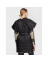 Sisley Poncho 6GETWU00Z Negru - Pled.ro