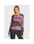 Sisley Pulover 1268L101U Violet Regular Fit - Pled.ro