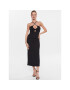 Sisley Rochie de zi 41L1LV03U Negru Regular Fit - Pled.ro