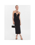 Sisley Rochie de zi 41L1LV03U Negru Regular Fit - Pled.ro