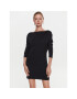 Sisley Rochie de zi 41L1LV03V Negru Regular Fit - Pled.ro