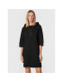 Sisley Rochie tricotată 4IPRLV01T Negru Regular Fit - Pled.ro