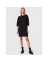 Sisley Rochie tricotată 4IPRLV01T Negru Regular Fit - Pled.ro