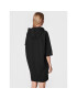 Sisley Rochie tricotată 4IPRLV01T Negru Regular Fit - Pled.ro