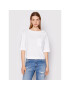 Sisley Tricou 3AIRL12OR Alb Regular Fit - Pled.ro