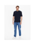 Sisley Tricou 3I1XS101J Bleumarin Regular Fit - Pled.ro