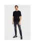 Sisley Tricou 3I1XS101J Negru Regular Fit - Pled.ro