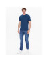 Sisley Tricou 3YR7S101K Albastru Slim Fit - Pled.ro