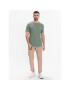 Sisley Tricou 3YR7S101K Verde Slim Fit - Pled.ro