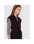 Sisley Vestă 2BFQLN004 Negru Regular Fit - Pled.ro