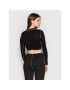 Sixth June Bluză 12187 Negru Cropped Fit - Pled.ro