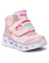 Skechers Ghete Brilliant Rainbow 302669N/PKLV Roz - Pled.ro